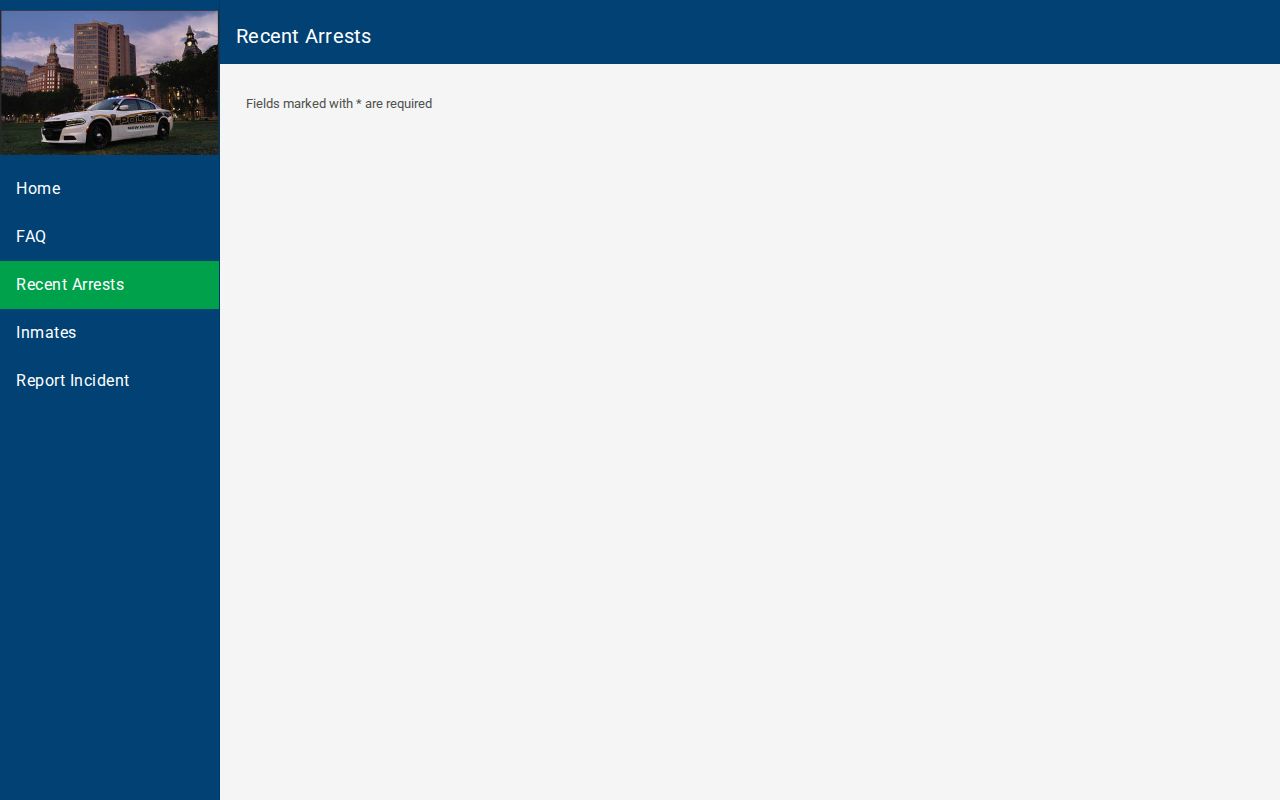 New Haven County arrest search recent activity catalog